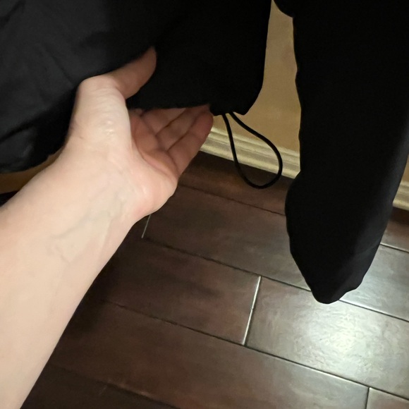 Fear of God Essentials Black crop bomber jacket, lightly padded, NWT L - Picture 3 of 10